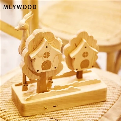 Deer Music Box